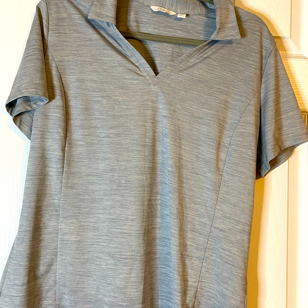 Lady Hagen gray women’s golf polo